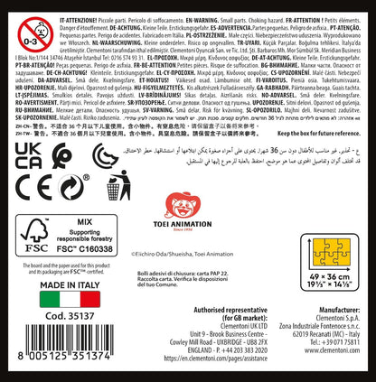 Clementoni Puzzle One Piece Crew Box Cube 500 Pezzi Puzzle Adulti