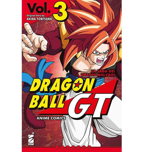 Fumetto: Dragon Ball Gt. Anime Comics (Vol. 3) Shonen Manga Di Akira Toriyama