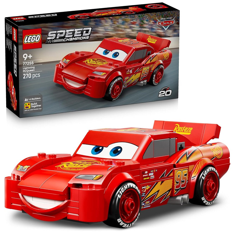 Lego Speed Champions - Cars: Saetta McQueen 77255 Figure Disney Pixar