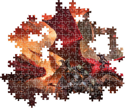 Clementoni- Puzzle Dungeons & Dragons L'ombra della Regina dei Draghi - 1000 Pezzi