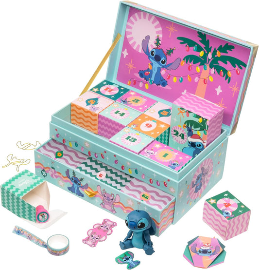 Paladone Box Calendario dell'Avvento Cofanetto Disney Stitch Gift Advent