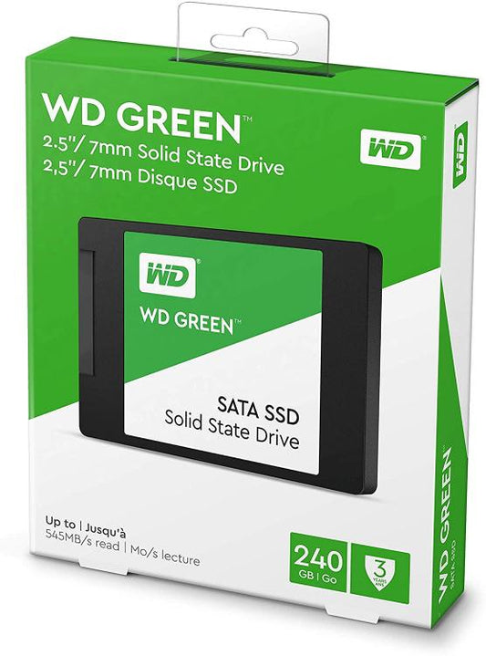 Wd Hdd Ssd 2.5" 240Gb Sata 6Gb/S Green Wds240G2G0A Western Digital Pc Portatile