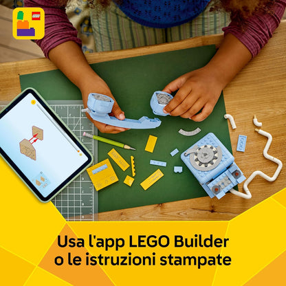 Lego - Creator 3 in 1 - Set 31174 (Telefono Retro') Figure Costruzioni 383 pz 8+