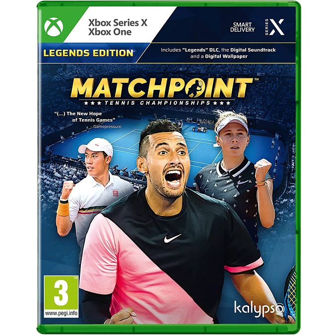 Matchpoint Tennis Championship Legends Edition Xbox One Serie X Gioco Italiano