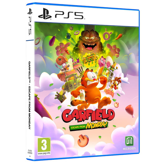 Garfield - Escape From Monday Ps5 Gioco ITA Playstation 5 Nuovo Sigillato