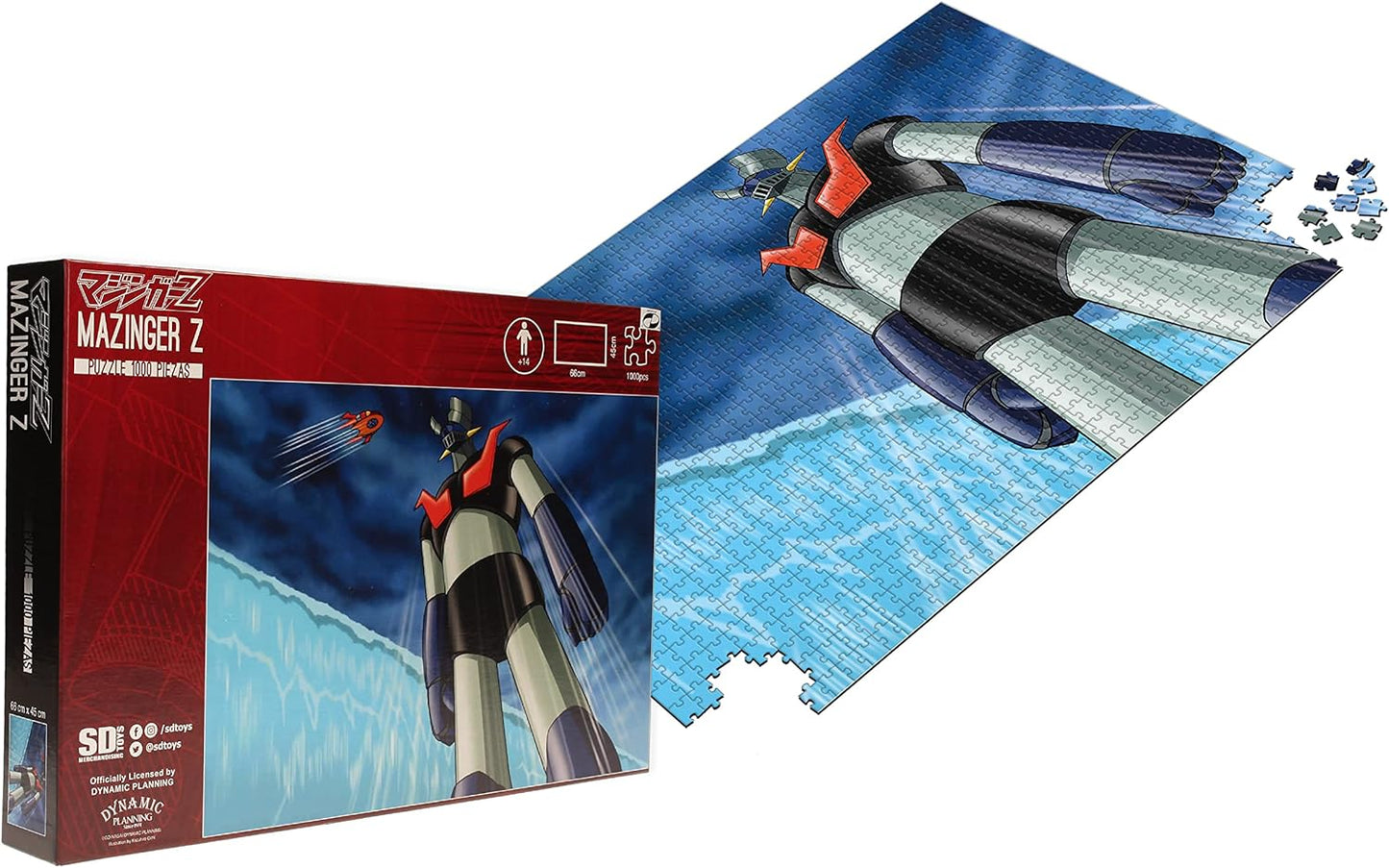 SD Toys Puzzle Mazinger Z  - Puzzle 1000 Pezzi (PZL0198)