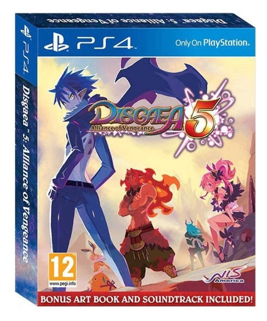 DISGAEA 5: ALLIANCE OF VENGEANCE PS4 VIDEOGIOCO NUOVO PLAYSTATION 4 ITALIANO