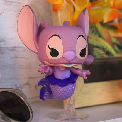 Funko Pop ! Disney Lilo & Stitch - (1743) Stitch Mermaid Angel - Vinyl Figure 9Cm