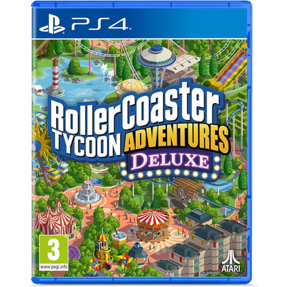 Roller Coaster Tycoon Adventures Deluxe PS4 Gioco Nuovo Sigillato