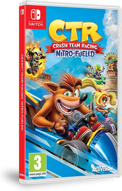CRASH TEAM RACING NITRO-FUELED NINTENDO SWITCH GIOCO ITALIANO CTR BANDICOOT KART