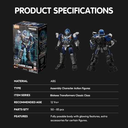 Blokees Transformers Model Kit Classic Class 06 (Mirage) Action Figure 71151