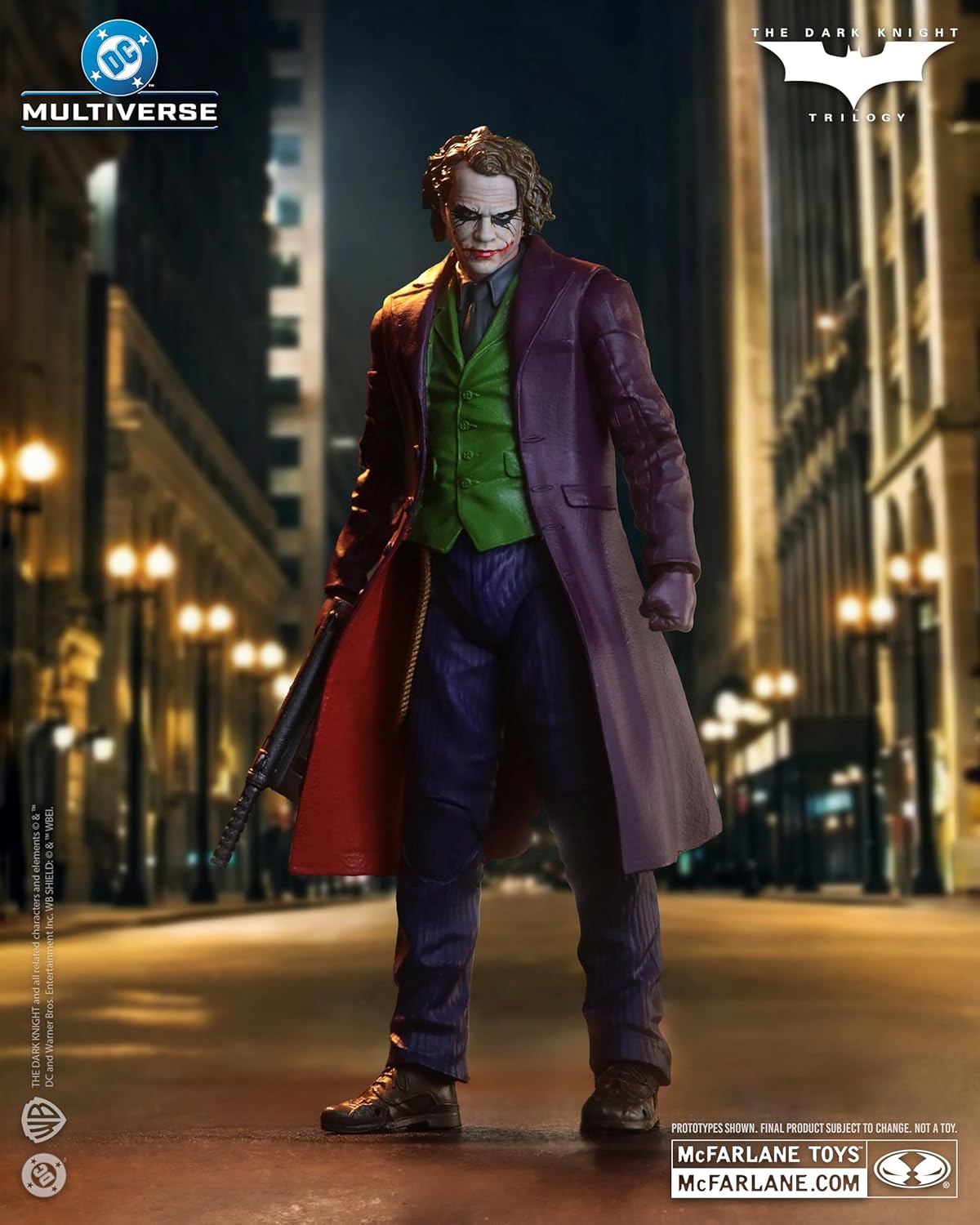 McFarlane Toys The Dark Knight Trilogy: The Joker - Deluxe Theatrical Edition Figure PVC 18cm