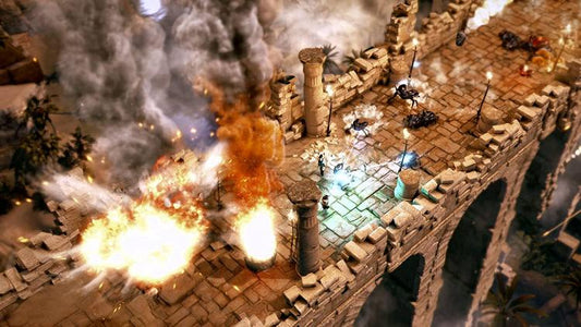 Lara Croft E The Temple Of Osiris Ps4 Italiano Playstation 4 Tomb Raider Osiride