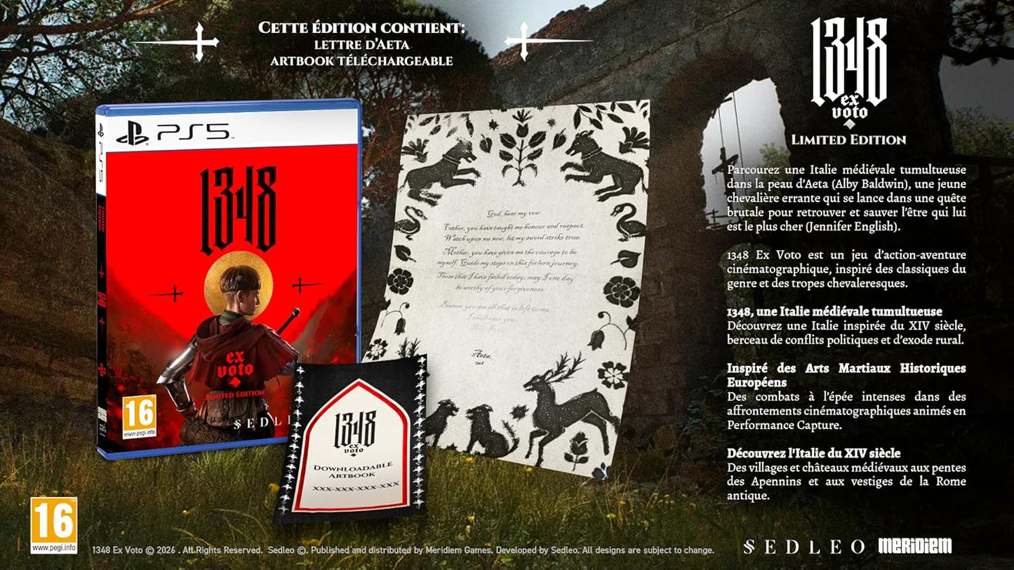 1348 Ex Voto Limited Edition Ps5 Videogioco Playstation 5 Italiano PAL