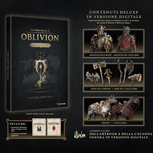 The Elder Scrolls IV: Oblivion Remastered Deluxe Edition XBOX Series X ITA Nuovo