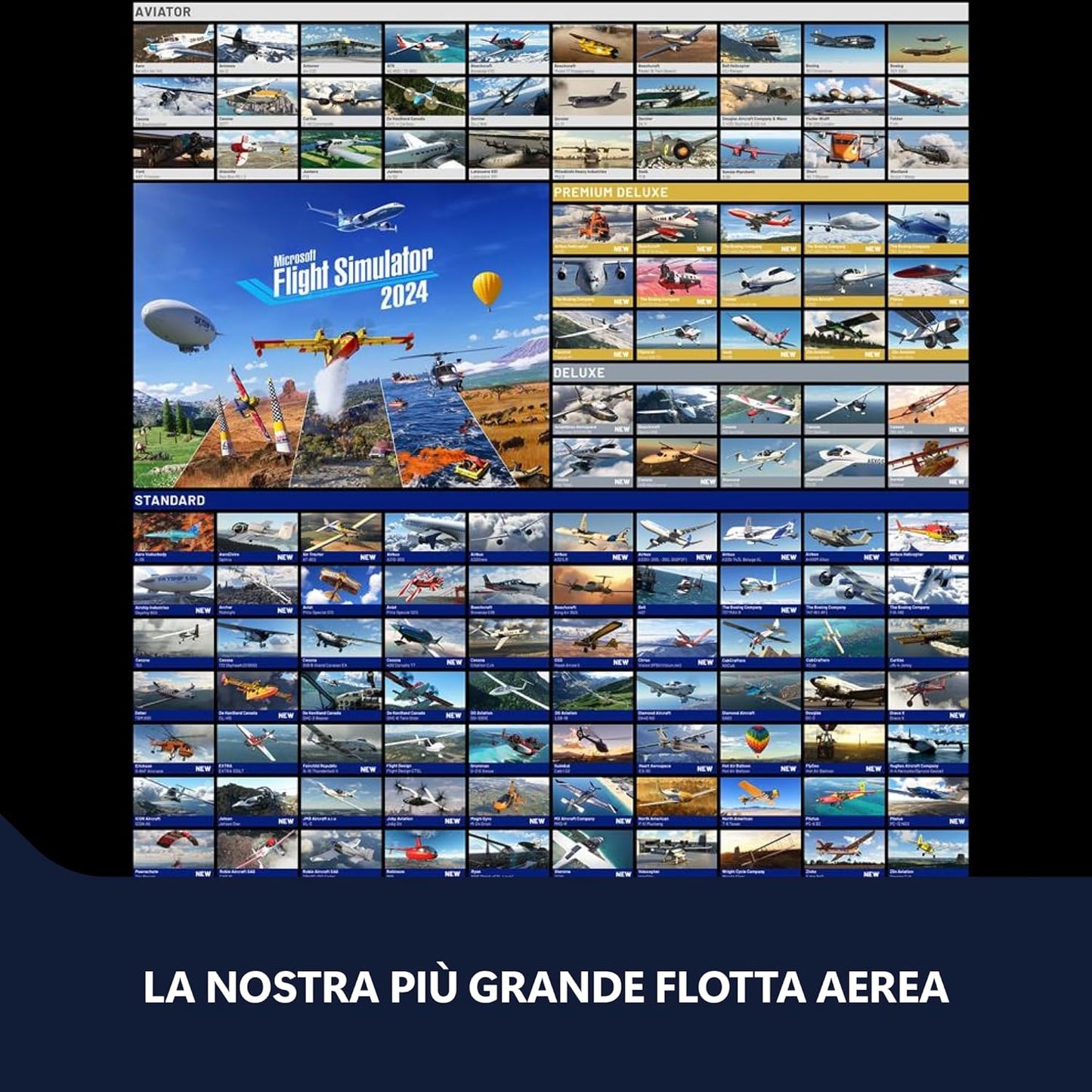 Microsoft Flight Simulator 2024 Ps5 Gioco Playstation 5 PAL Ita Nuovo Sigillato