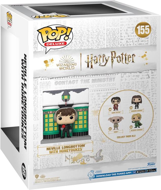 Funko Pop ! Harry Potter - (155) Neville Paciock W / Honeyduckes 15 Cm Nuovo