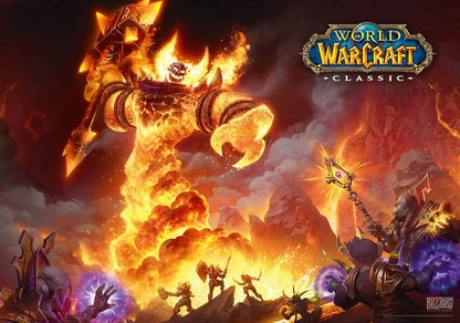 Good Loot Puzzle 1000 Pezzi World Of Warcraft Classic 68x48cm - Include Poster e Borsa