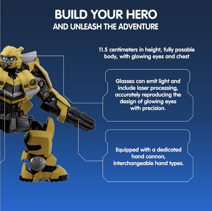 Blokees Transformers Model Kit Classic Class 02 (Bumblebee) Action Figure 71142