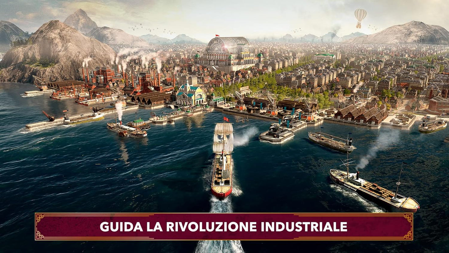 Anno 1800 Console Edition Xbox Series X Videogioco Copertina Italiana