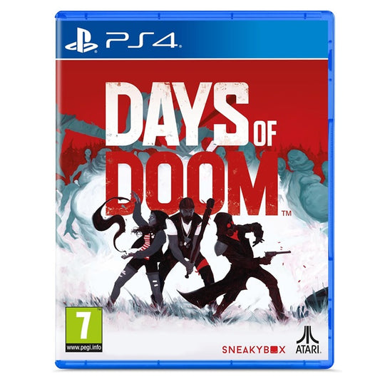 Days Of Doom PS4 Gioco Playstation 4 Copertina Eu Ita Nuovo Sigillato