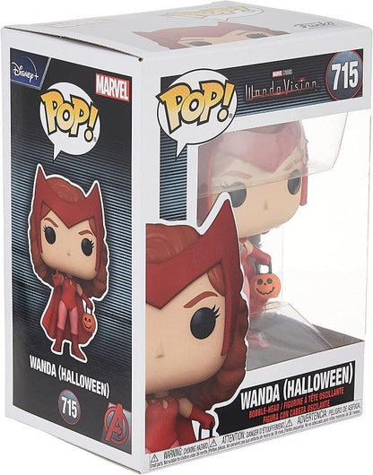 Funko Pop ! Marvel Wandavision - (715) Wanda (Halloween) Figure Vinyl 9Cm