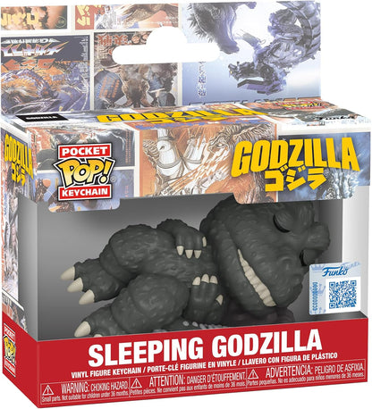 Funko Pocket Pop! Keychain: Sleeping Godzilla - Vinyl Figure 4cm