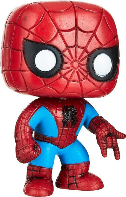 Funko Pop ! Marvel Universe - (03) Spider-Man Figure Uomo Ragno Spiderman 9Cm