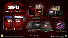 Sifu Vengeance Edition Ps5 Steelbook Gioco Italiano Play Station 5 Kung Fu Ita