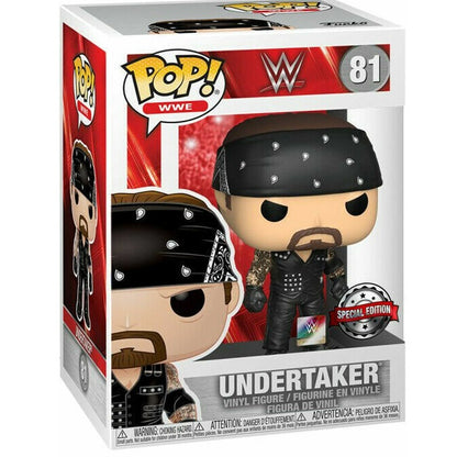 Funko Pop ! Wwe Wrestling - (81) Boneyard Undertaker Exclusive Special Figure