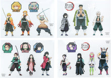Gadget Demon Slayer Set Ufficiale 22 Adesivi Rimovibili Stickers Decalcomanie