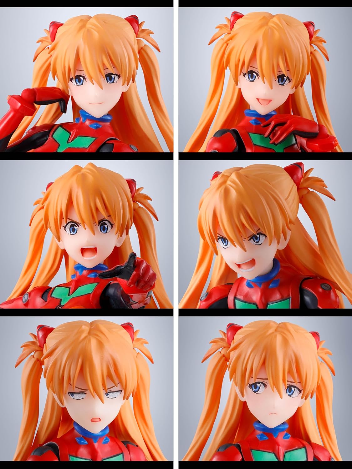 Bandai S.H. Figuarts: Neon Genesis Evangelion Asuka Shikinami - Figure Articolata 16cm