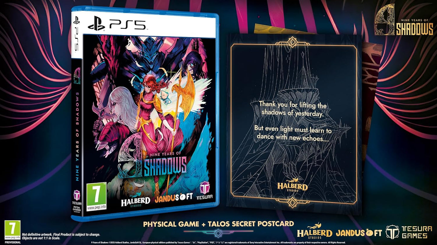 9 Years of Shadows Ps5 Videogioco Playstation 5 Multilingua Nuovo Sigillato