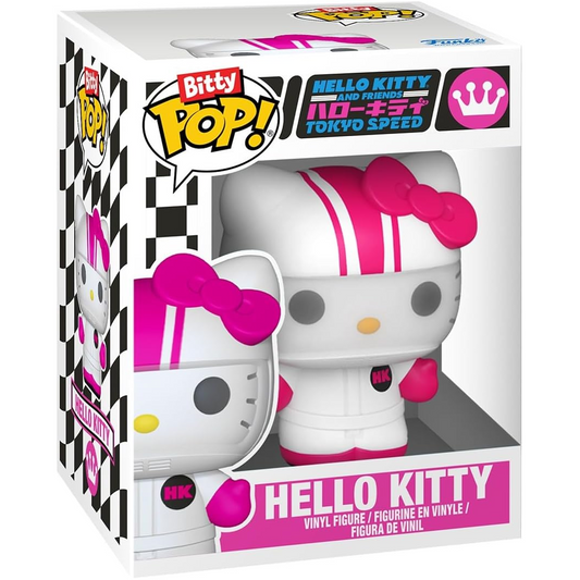 Funko Bitty Pop! Rides: Hello Kitty And Friends Tokyo Speed - Hello Kitty In Racecar