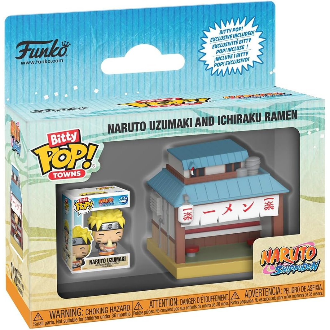 Funko Bitty Pop! Towns: Naruto Shippuden - Naruto Uzumaki And Ichiraku Ramen