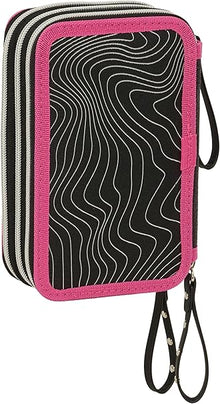 Astuccio Scuola KPop Demon Hunters Energy + Accessori 37pz - Portapastelli Pennarelli School Nuovo