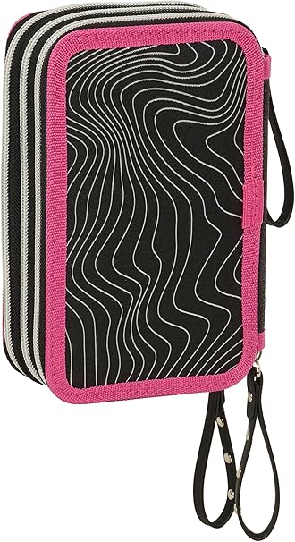 Astuccio Scuola KPop Demon Hunters Energy + Accessori 37pz - Portapastelli Pennarelli School Nuovo