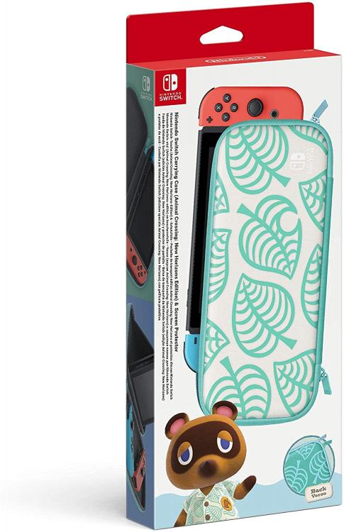 CUSTODIA PROTETTIVA + PELLICOLA ANIMAL CROSSING NEW HORIZONS NINTENDO SWITCH