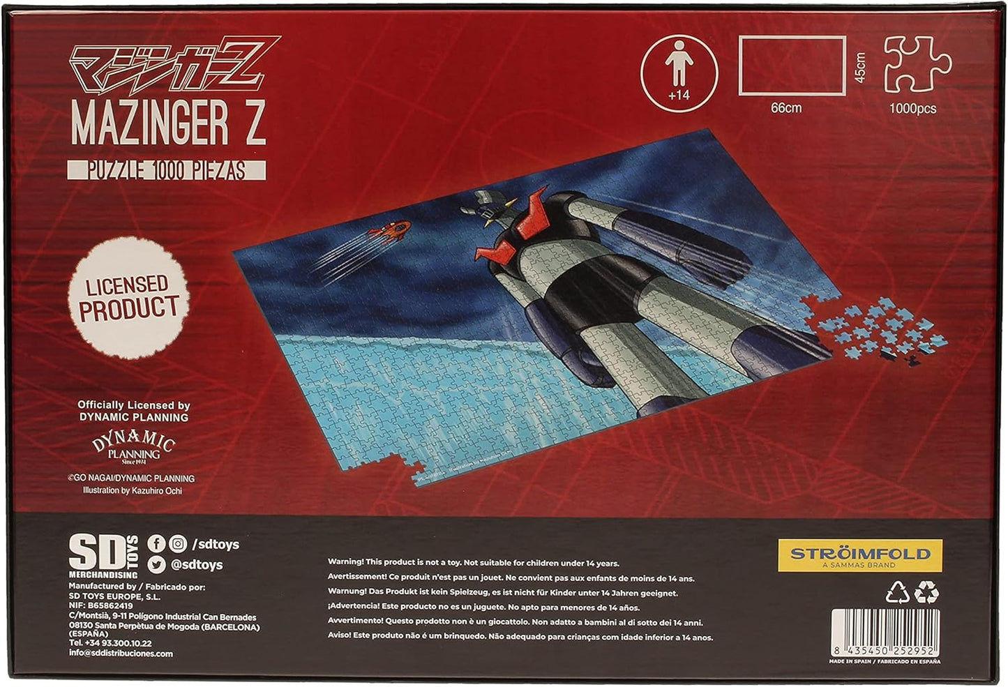 SD Toys Puzzle Mazinger Z  - Puzzle 1000 Pezzi (PZL0198)