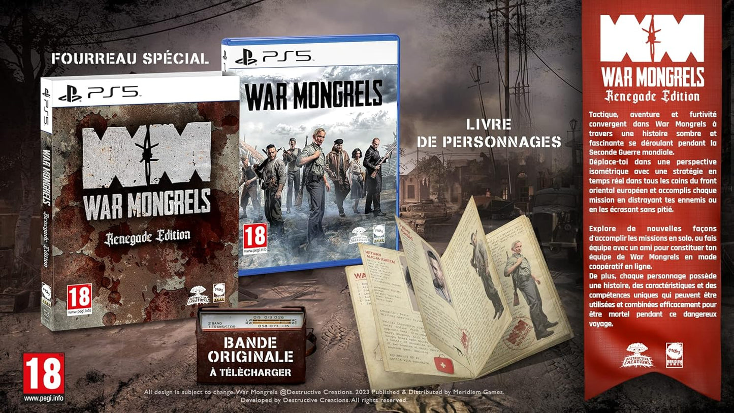 War Mongrels Renegade Edition Ps5 Gioco Playstation 5 Eu Ita Nuovo Sigillato