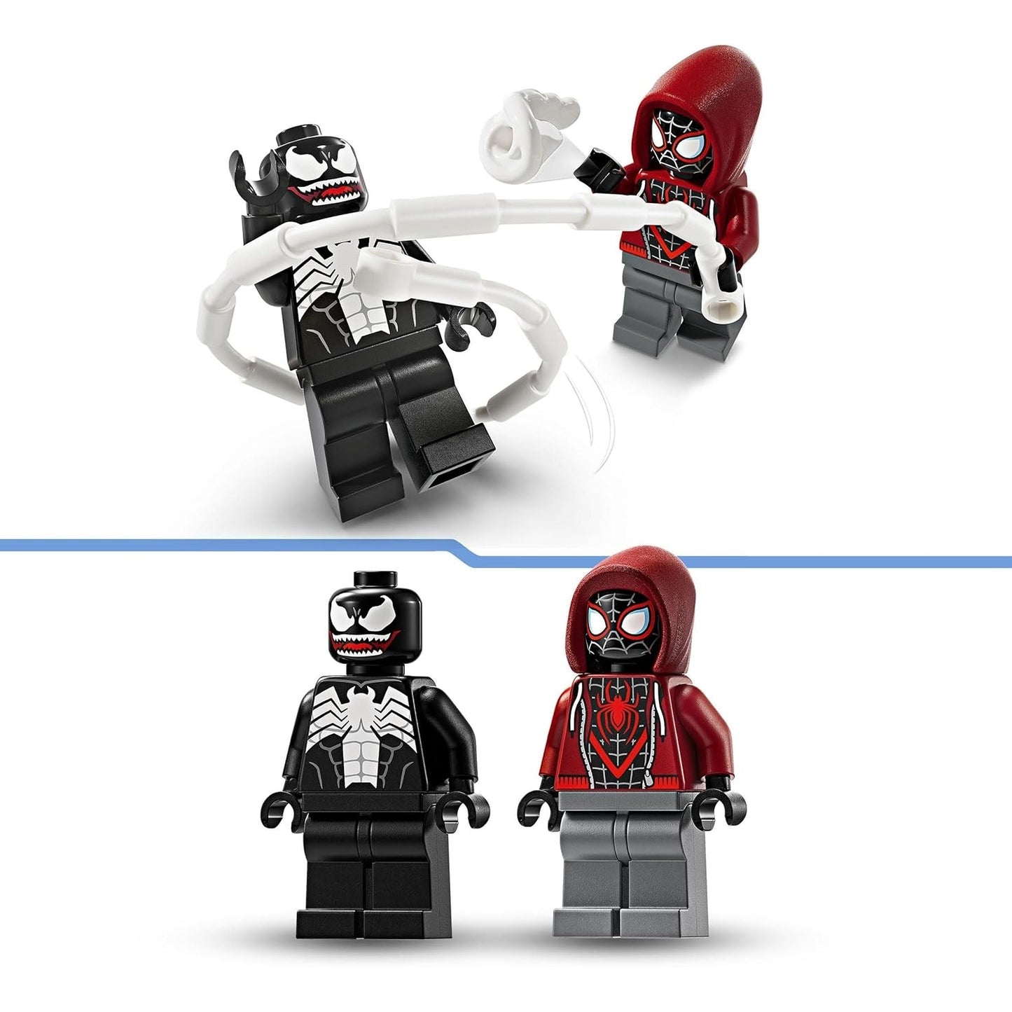 Lego Marvel Spiderman 76276 Venom Mech Armour Vs. Miles Morales 6+ 134pz
