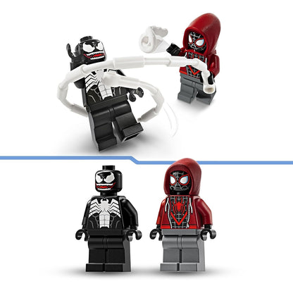 Lego Marvel Spiderman 76276 Venom Mech Armour Vs. Miles Morales 6+ 134pz
