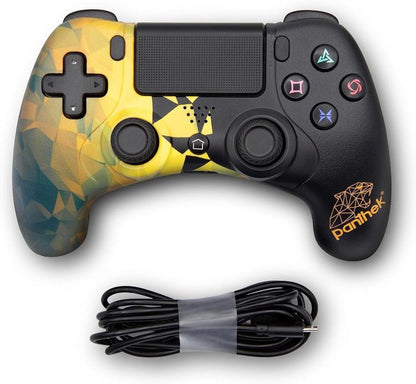Panthek Controller Ps4 Ps3 Pc Windows Gamepad Pad Wired Doppia Vibrazione Gaming