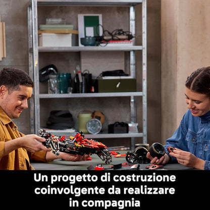 Lego -Technic 42207 Monoposto F1 Ferrari SF-24 Formula 1 Costruzione 1361 pz 18+