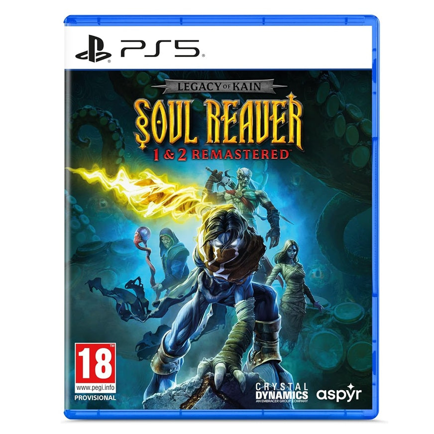 Legacy of Kain Soul Reaver 1&2 Remaster PS5 Gioco Italiano Eu PlayStation 5