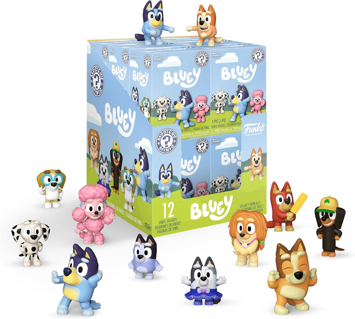 Funko Mystery Mini: Bluey (1pz) Random Mini Figure Da Collezione