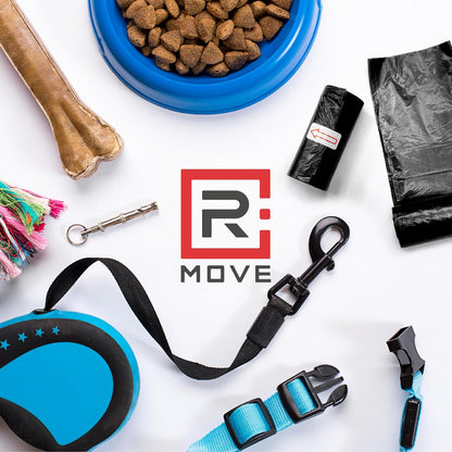 R MOVE Sacchetti Cane Cacca 810 pz (54 Rotoli) - Sacchettini Igienici Per Cani - Buste 30x23 Resistenti Dog