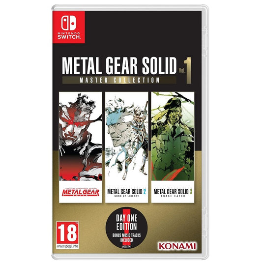 Metal Gear Solid Master Collection Vol.1 Nintendo Switch Day 1 Edition Italiano