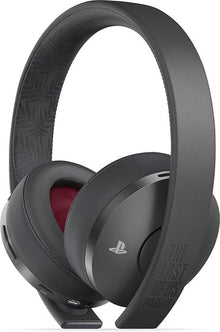 CUFFIE PS4 GOLD WIRELESS HEADSET THE LAST OF US PART 2 GAMING PLAY STATION 4 PS5