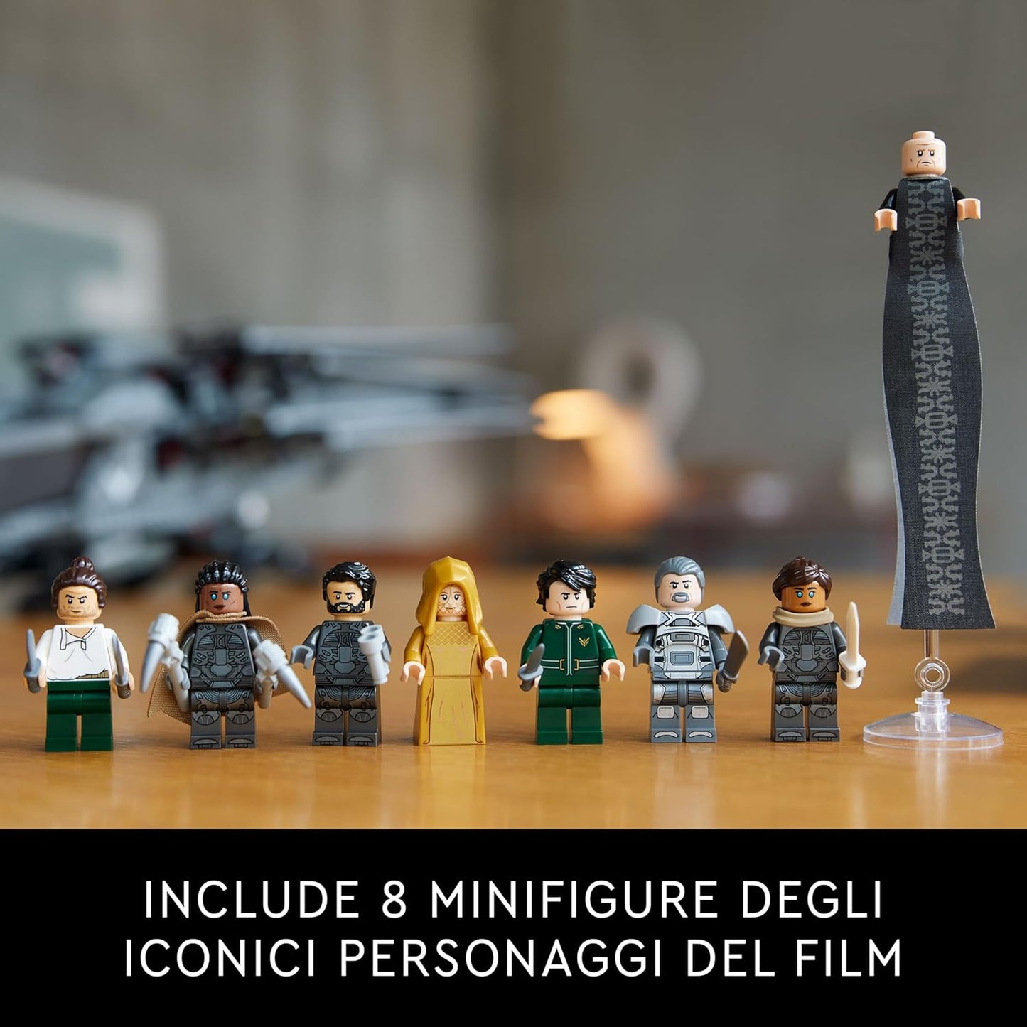 Lego - Icons 10327 Dune (Atreides Ornitottero Reale) 1369 pz 18+ Costruzioni